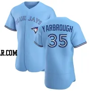 Ryan Yarbrough Men's Toronto Blue Jays Blue Authentic Powder Alternate Jersey