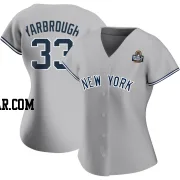 Ryan Yarbrough Women's New York Yankees Gray Replica Road Name 2024 World Series Jersey