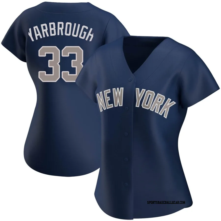 Ryan Yarbrough Women's New York Yankees Navy Authentic Alternate Jersey