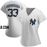Ryan Yarbrough Women's New York Yankees White Replica Home Name Jersey