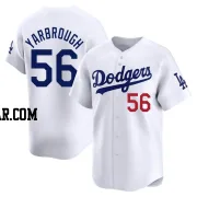 Ryan Yarbrough Youth Los Angeles Dodgers White Limited Home Jersey