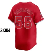Ryan Zeferjahn Youth Los Angeles Angels Red Limited Alternate Jersey