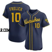 Sal Frelick Men's Milwaukee Brewers Navy Elite Alternate Jersey