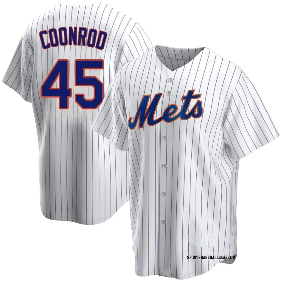 Sam Coonrod Men's New York Mets White Replica Home Jersey