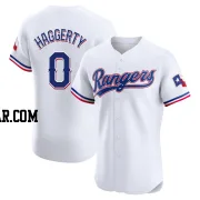 Sam Haggerty Men's Texas Rangers White Elite Home Jersey