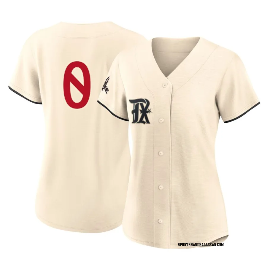 Sam Haggerty Women's Texas Rangers Cream Authentic 2023 City Connect Jersey