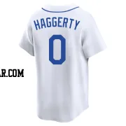 Sam Haggerty Youth Seattle Mariners White Limited Throwback Cooperstown Collection Jersey
