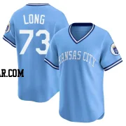 Sam Long Men's Kansas City Royals Light Blue Limited Throwback Cooperstown Collection Jersey