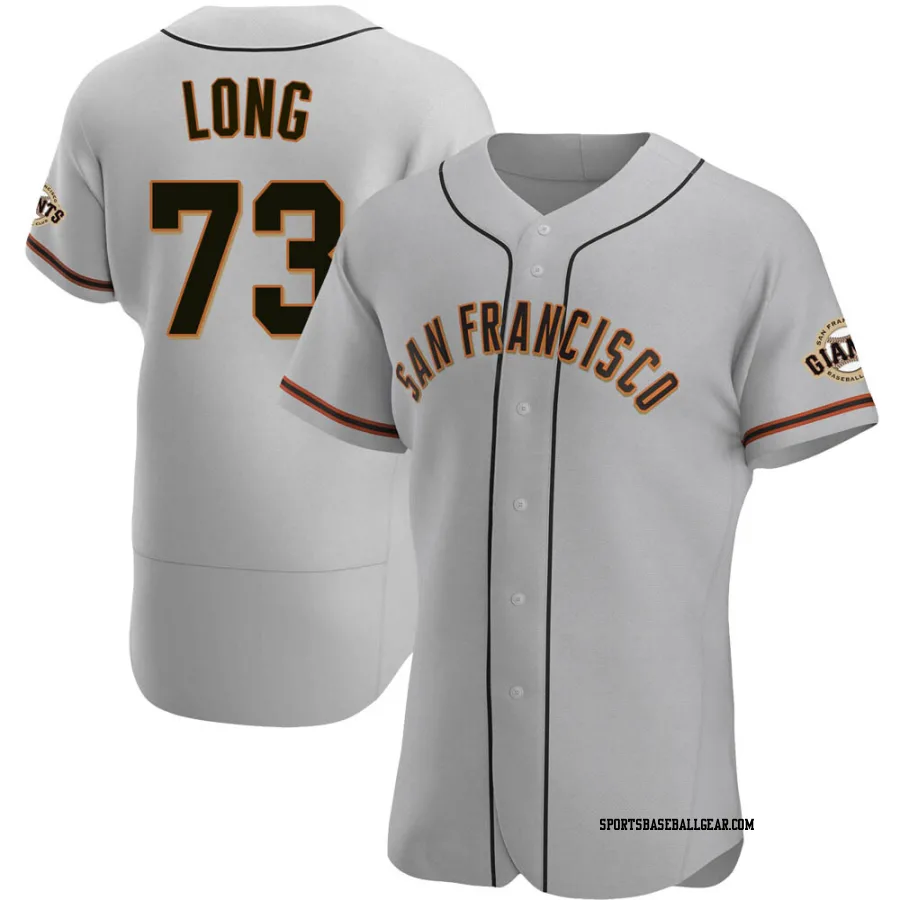 Sam Long Men's San Francisco Giants Gray Authentic Road Jersey