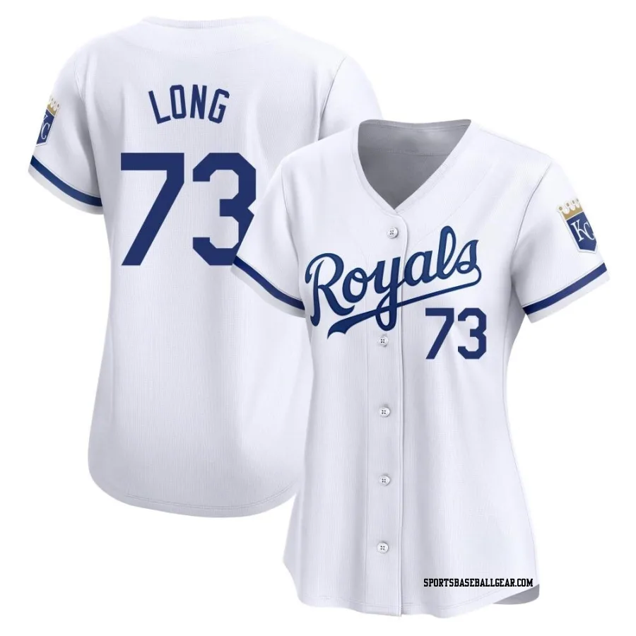 Sam Long Women's Kansas City Royals White Limited Home Jersey