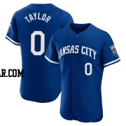 Samad Taylor Men's Kansas City Royals Royal Authentic 2022 Alternate Jersey