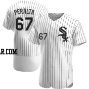 Sammy Peralta Men's Chicago White Sox White Authentic Home Jersey