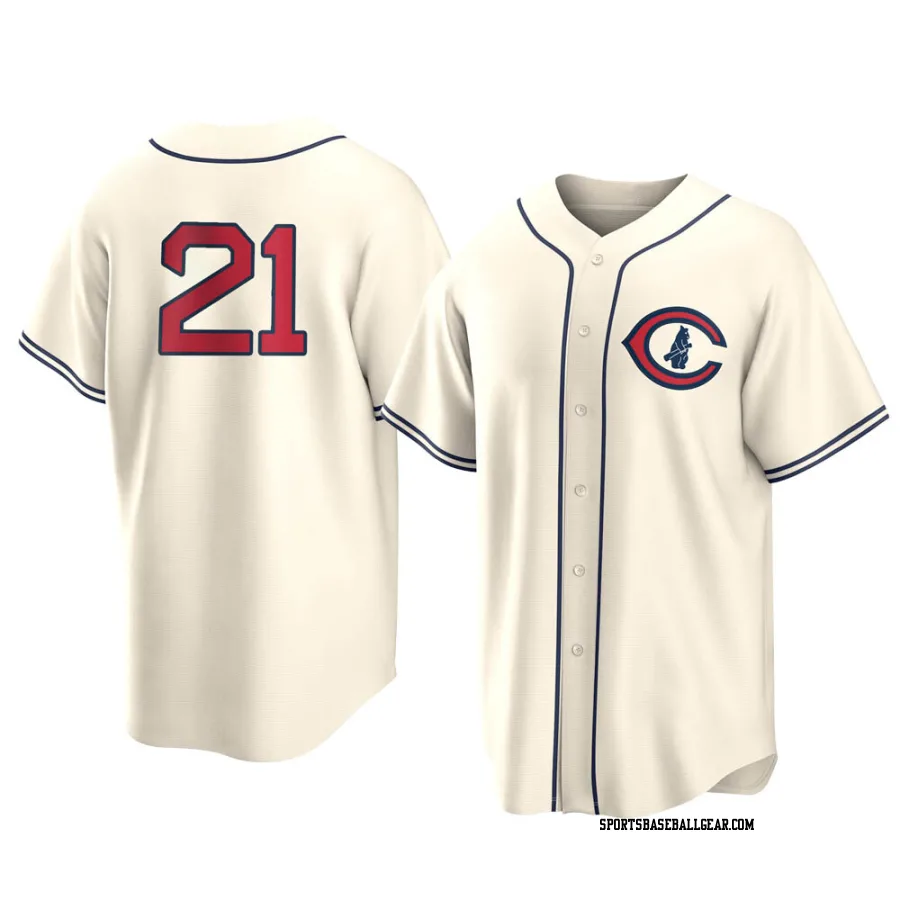 Sammy Sosa Men's Chicago Cubs Cream Replica 2022 Field Of Dreams Jersey