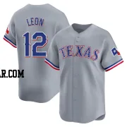 Sandy Leon Youth Texas Rangers Gray Limited Away Jersey