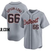 Sawyer Gipson-Long Men's Detroit Tigers Gray Limited Road Jersey