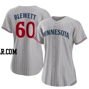 Scott Blewett Women's Minnesota Twins Gray Authentic Road Jersey