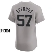 Scott Effross Men's New York Yankees Gray Elite Road Jersey
