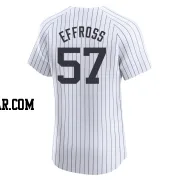 Scott Effross Men's New York Yankees White Elite Home Jersey