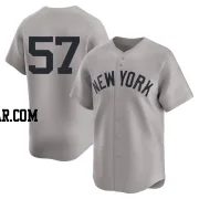 Scott Effross Youth New York Yankees Gray Limited Away 2nd Jersey