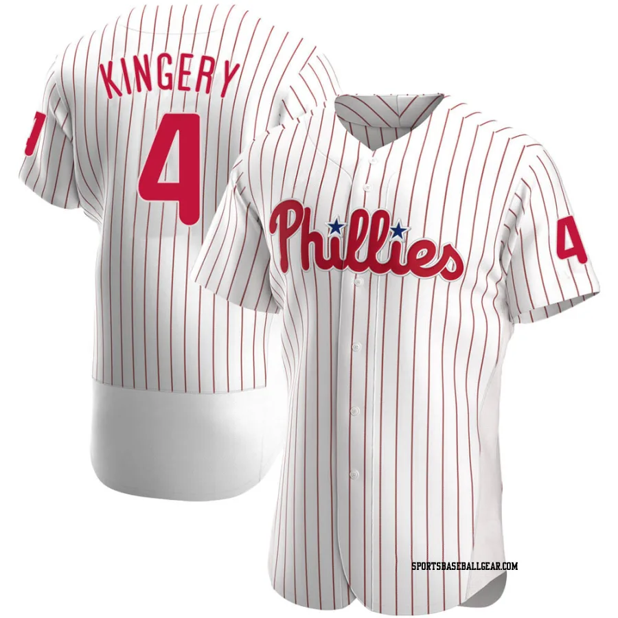 Scott Kingery Men's Philadelphia Phillies White Authentic Home Jersey