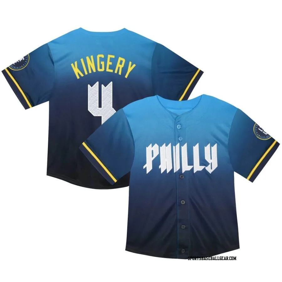 Scott Kingery Toddler Philadelphia Phillies Blue Limited 2024 City Connect Jersey