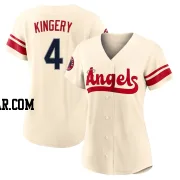 Scott Kingery Women's Los Angeles Angels Cream Authentic 2022 City Connect Jersey