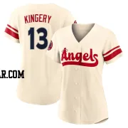 Scott Kingery Women's Los Angeles Angels Cream Authentic 2022 City Connect Jersey
