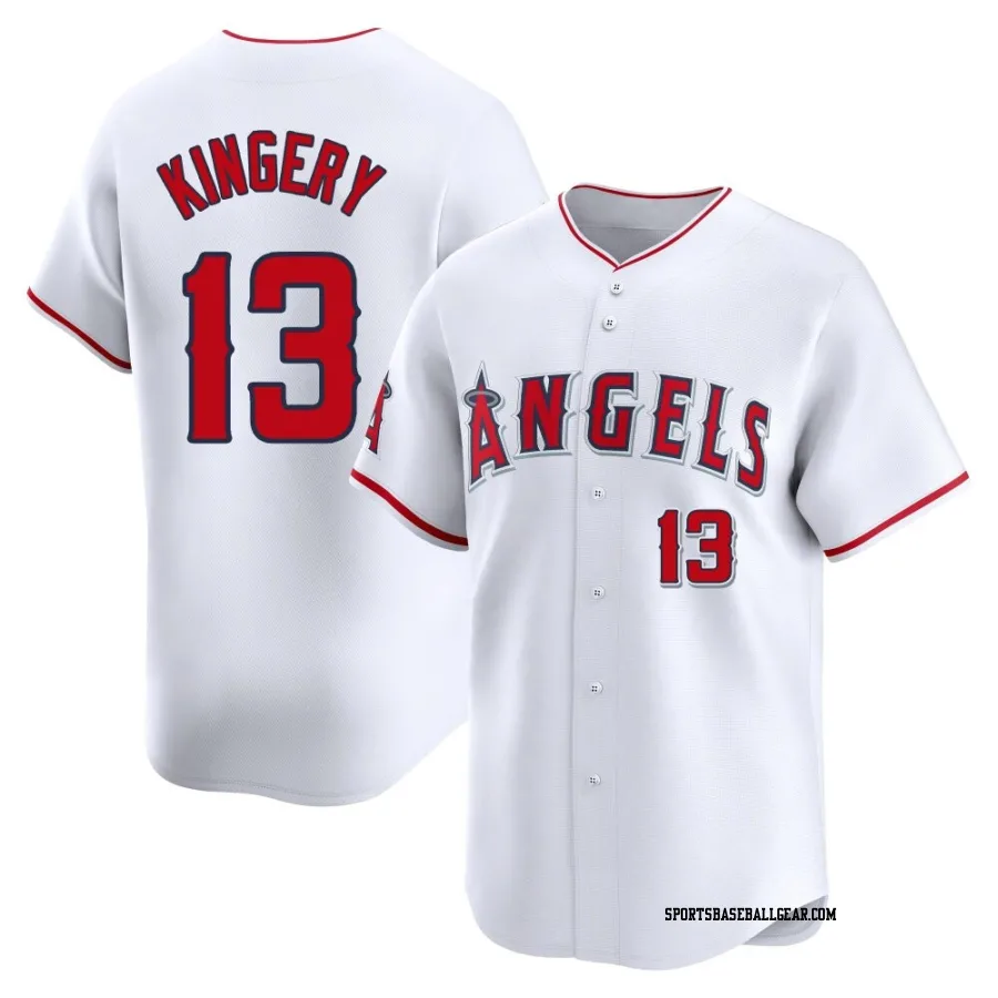 Scott Kingery Youth Los Angeles Angels White Limited Home Jersey