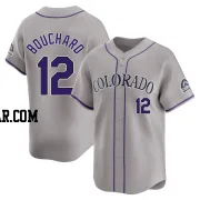 Sean Bouchard Men's Colorado Rockies Gray Limited Road Jersey