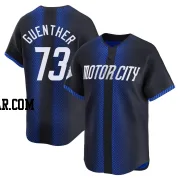 Sean Guenther Men's Detroit Tigers Blue Limited 2024 City Connect Jersey