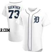 Sean Guenther Men's Detroit Tigers White Authentic Home Jersey