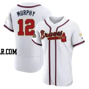 Sean Murphy Men's Atlanta Braves Gold Authentic White 2022 Program Jersey