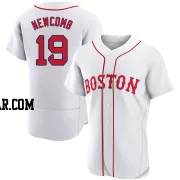 Sean Newcomb Men's Boston Red Sox White Authentic 2021 Patriots' Day Jersey