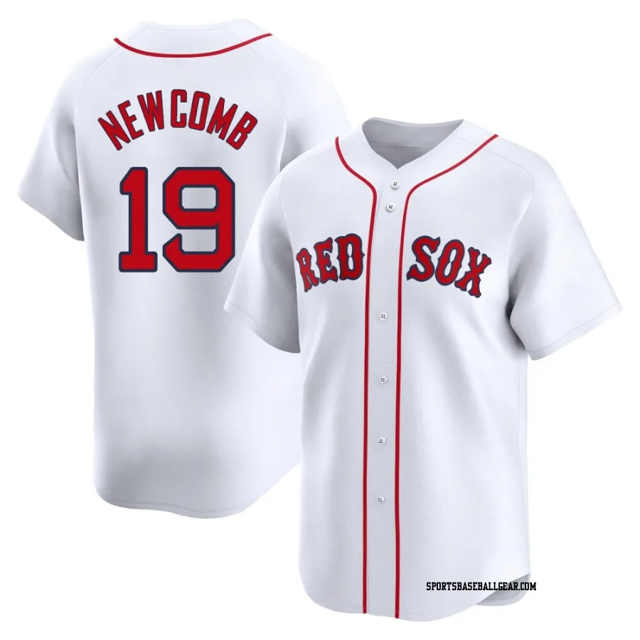 Sean Newcomb Men's Boston Red Sox White Limited Home Jersey