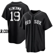 Sean Newcomb Youth Boston Red Sox Black/White Replica Jersey
