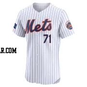 Sean Reid-Foley Men's New York Mets White Elite Home Patch Jersey