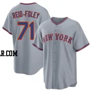 Sean Reid-Foley Youth New York Mets Gray Replica Away 2.0 Jersey