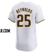 Sean Reynolds Men's San Diego Padres White Elite Home Jersey