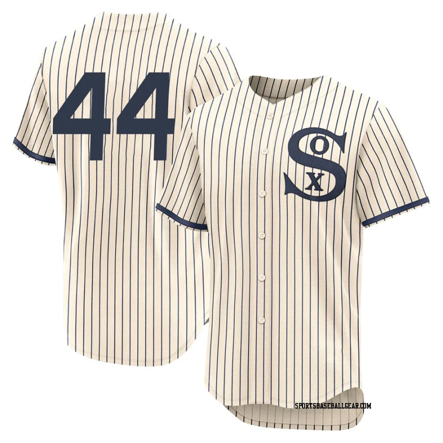 Seby Zavala Men's Chicago White Sox Cream Authentic 2021 Field of Dreams Jersey