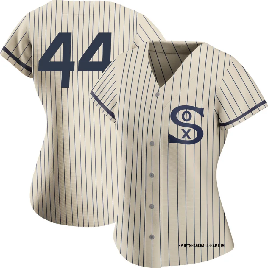 Seby Zavala Women's Chicago White Sox Cream Authentic 2021 Field of Dreams Jersey