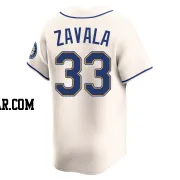 Seby Zavala Youth Seattle Mariners Cream Limited Alternate Jersey