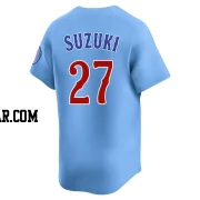 Seiya Suzuki Youth Chicago Cubs Royal Limited 2nd Alternate Jersey