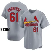Sem Robberse Youth St. Louis Cardinals Gray Limited Away Jersey