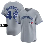 Seranthony Dominguez Youth Toronto Blue Jays Gray Limited Away Jersey