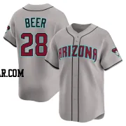 Seth Beer Men's Arizona Diamondbacks Gray Limited Alternate Jersey