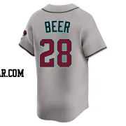 Seth Beer Men's Arizona Diamondbacks Gray Limited Alternate Jersey