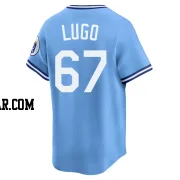 Seth Lugo Men's Kansas City Royals Light Blue Limited Throwback Cooperstown Collection Jersey