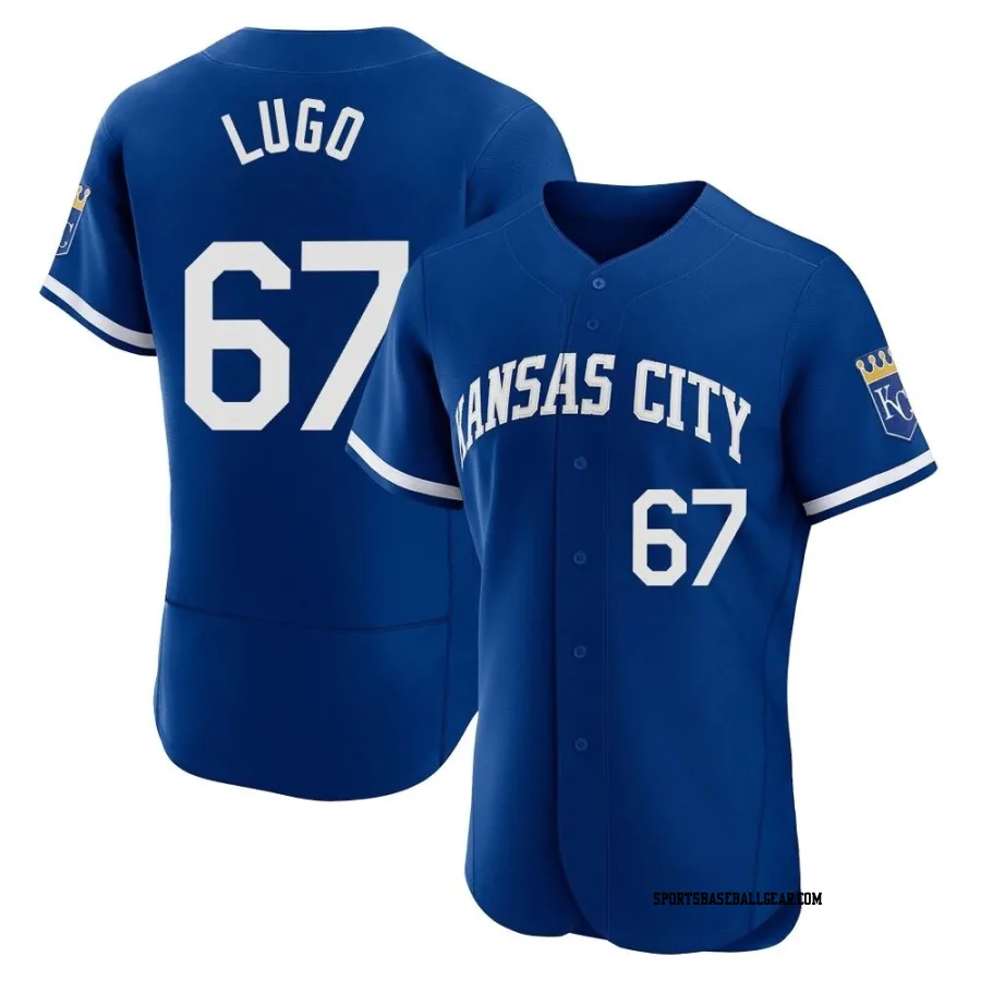 Seth Lugo Men's Kansas City Royals Royal Authentic 2022 Alternate Jersey