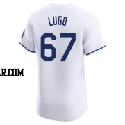 Seth Lugo Men's Kansas City Royals White Elite Home Jersey
