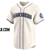 Seth Martinez Men's Seattle Mariners Cream Limited Alternate Jersey